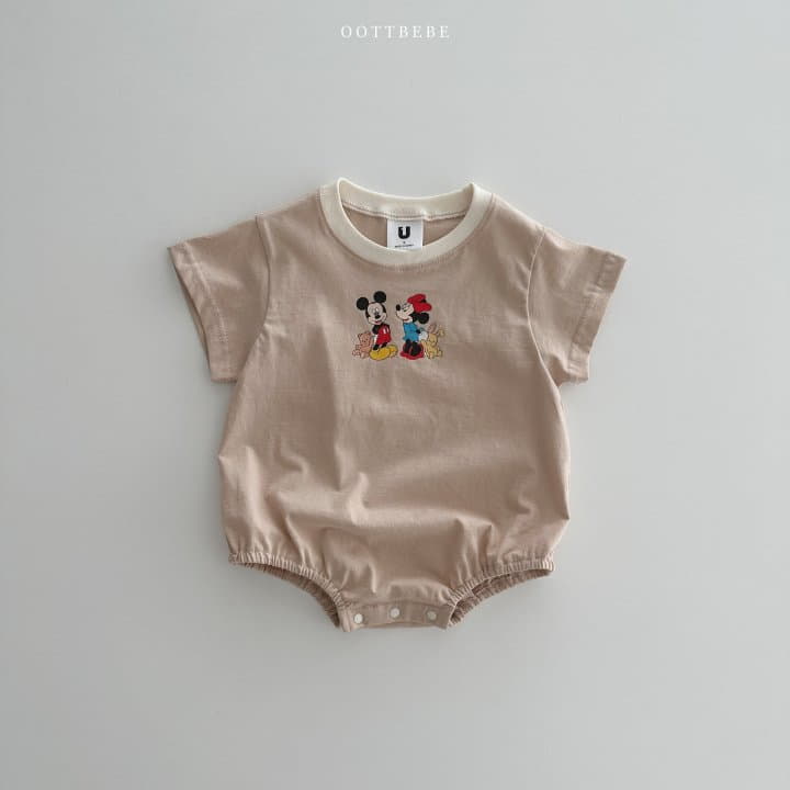 Oott Bebe - Korean Baby Fashion - #babyboutiqueclothing - D Modern Bodysuit - 2