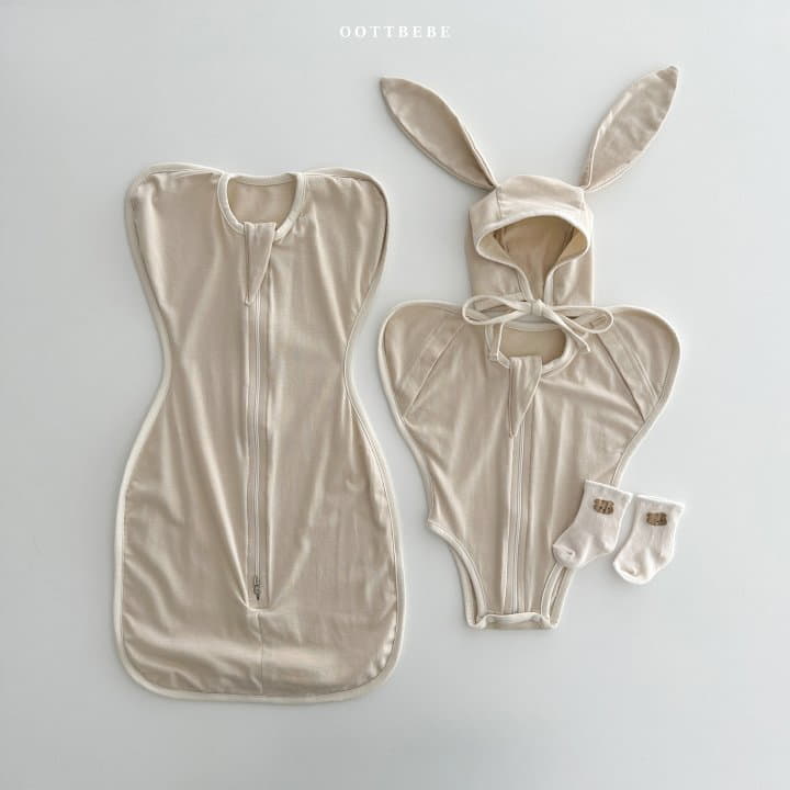 Oott Bebe - Korean Baby Fashion - #babyclothing - Dream Modal Wrapper Bodysuit - 9
