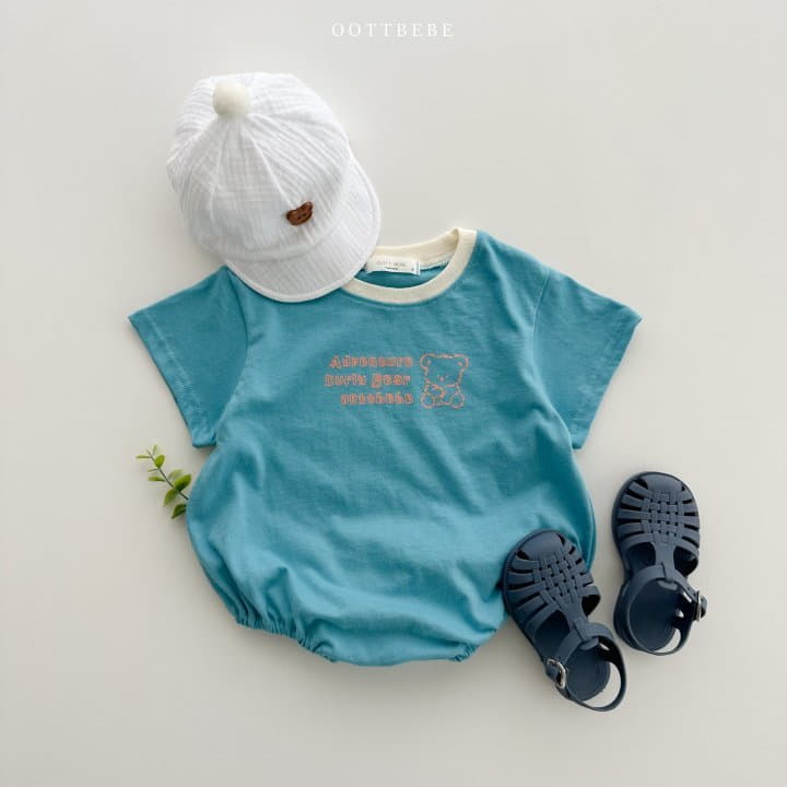 Oott Bebe - Korean Baby Fashion - #babyboutiqueclothing - Adventure Bodysuit - 4