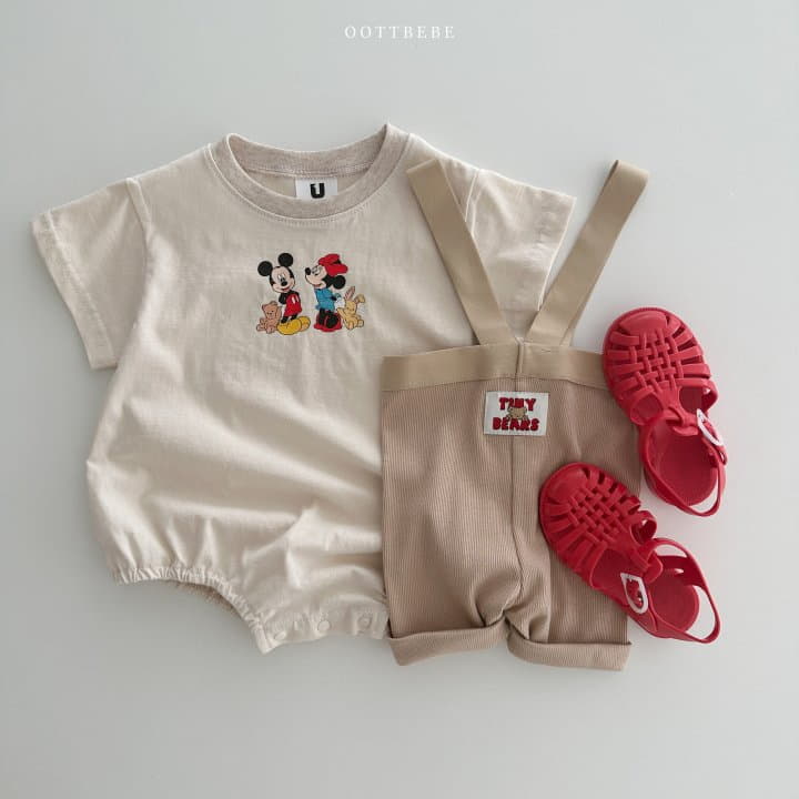 Oott Bebe - Korean Baby Fashion - #babyclothing - D Modern Bodysuit - 3