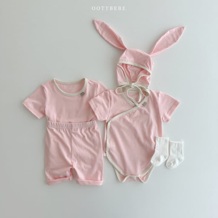 Oott Bebe - Korean Baby Fashion - #babyfashion - Dream Modal Benet Bodysuit - 11