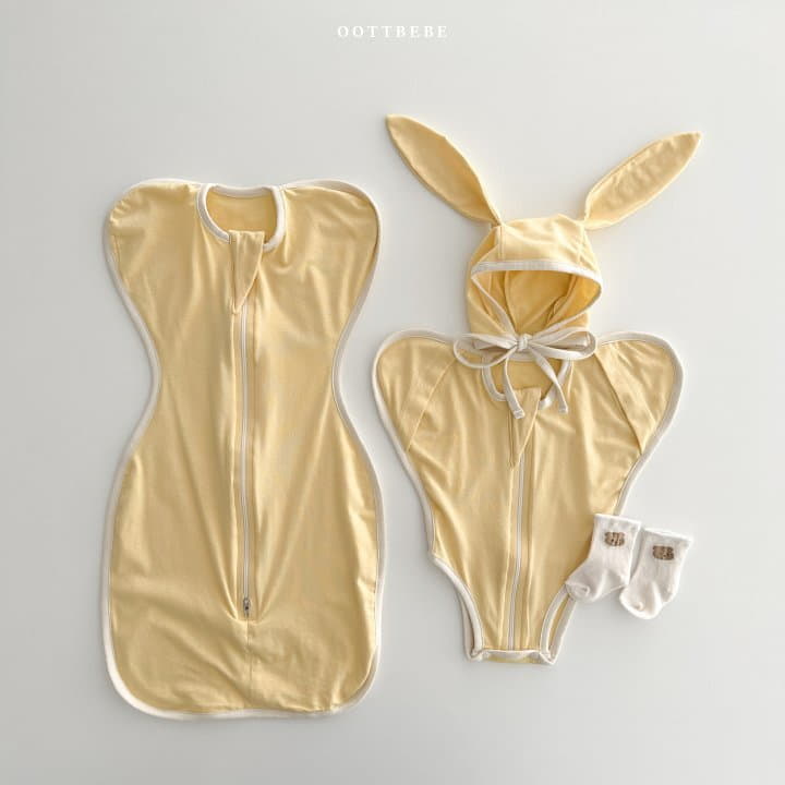 Oott Bebe - Korean Baby Fashion - #babyfashion - Dream Modal Wrapper Bodysuit - 10