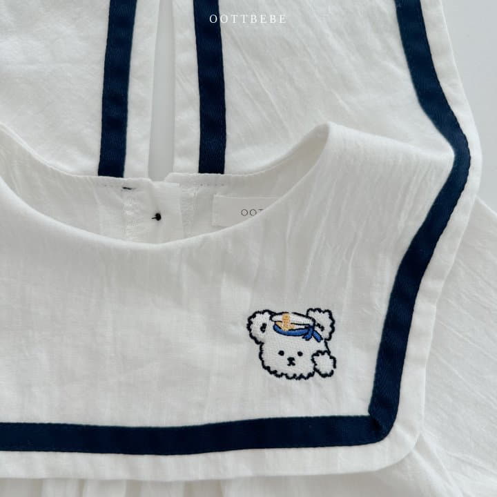 Oott Bebe - Korean Baby Fashion - #babyfashion - Marnie Bear Bodysuit - 3