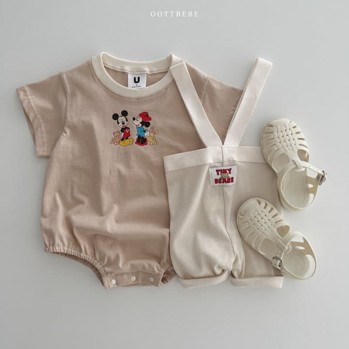 Oott Bebe - Korean Baby Fashion - #babyclothing - D Modern Bodysuit - 4