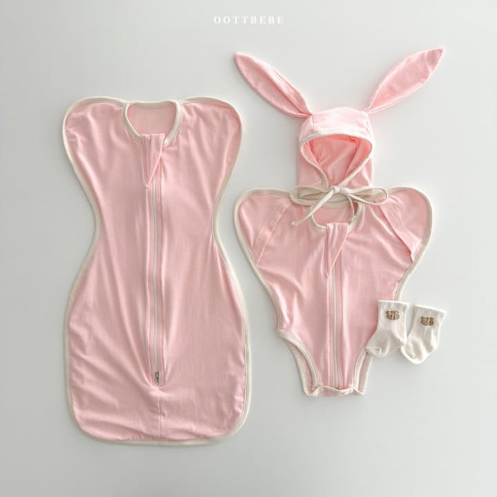 Oott Bebe - Korean Baby Fashion - #babyfever - Dream Modal Wrapper Bodysuit - 11