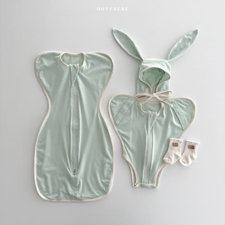 Oott Bebe - Korean Baby Fashion - #babygirlfashion - Dream Modal Wrapper Bodysuit - 12