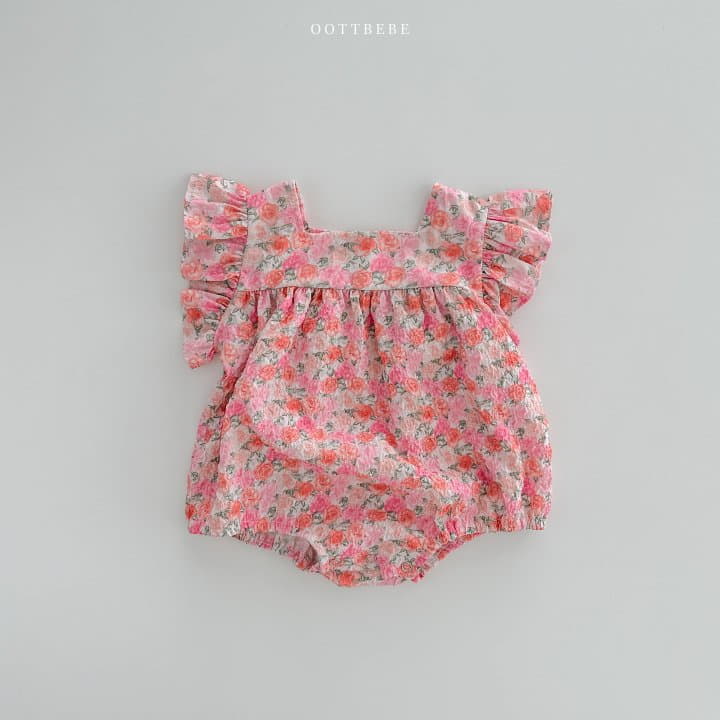 Oott Bebe - Korean Baby Fashion - #babylifestyle - Pong Pong Bodysuit