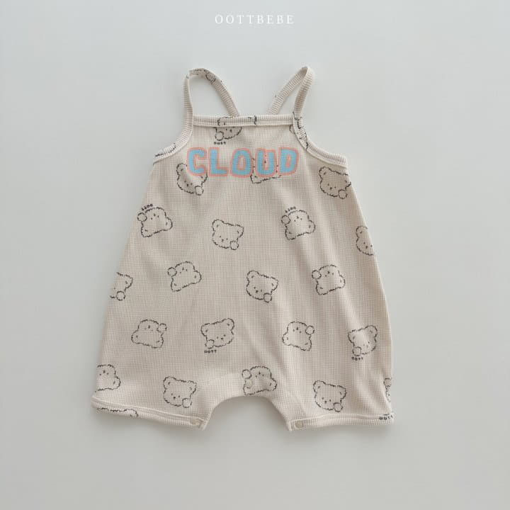 Oott Bebe - Korean Baby Fashion - #babyoninstagram - Cloud Waffle Bodysuit