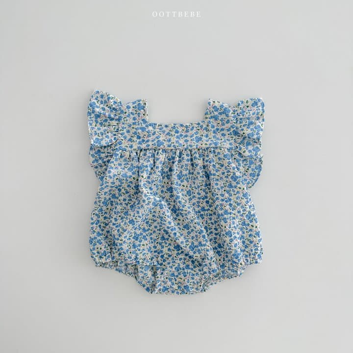 Oott Bebe - Korean Baby Fashion - #babyoninstagram - Pong Pong Bodysuit - 2