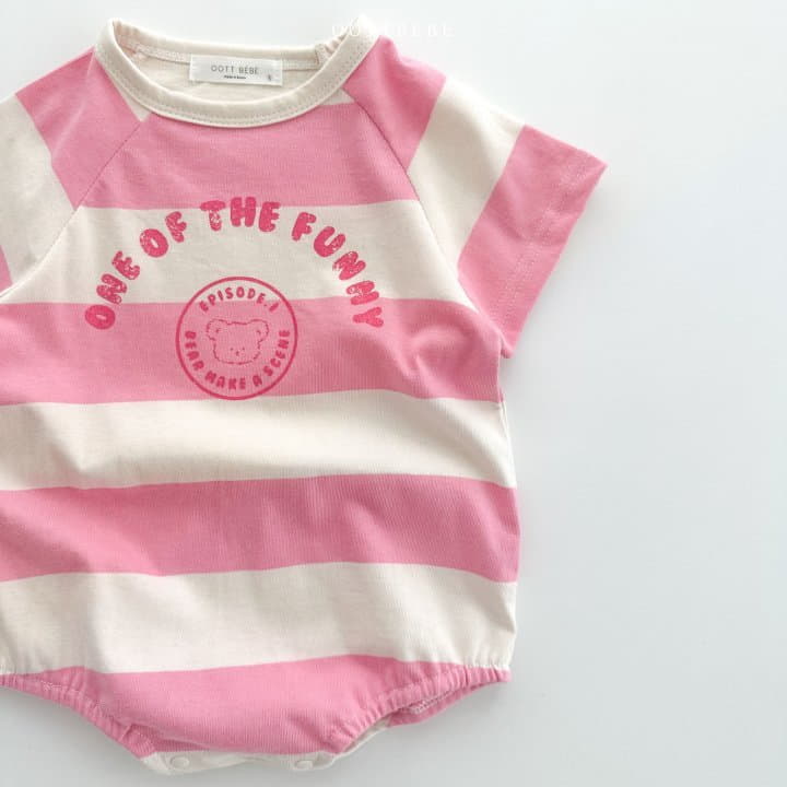 Oott Bebe - Korean Baby Fashion - #babyootd - Funny Bodysuit - 12