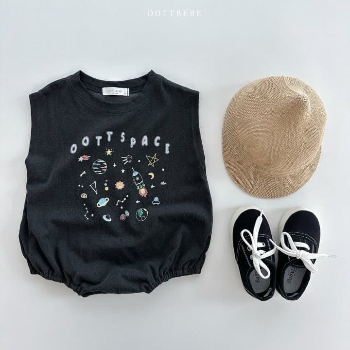 Oott Bebe - Korean Baby Fashion - #babyoutfit - Space Trip Bodysuit - 4