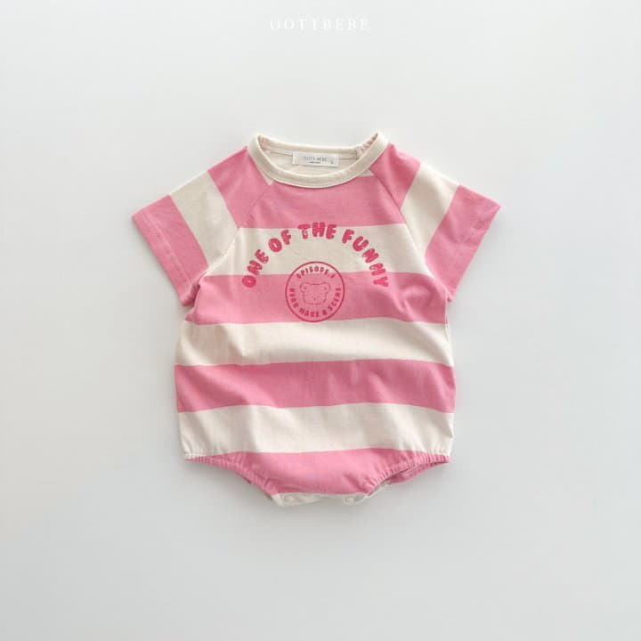 Oott Bebe - Korean Baby Fashion - #smilingbaby - Funny Bodysuit - 3