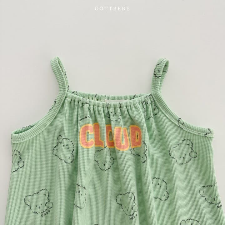 Oott Bebe - Korean Children Fashion - #childofig - Cloud Waffle One-piece - 11