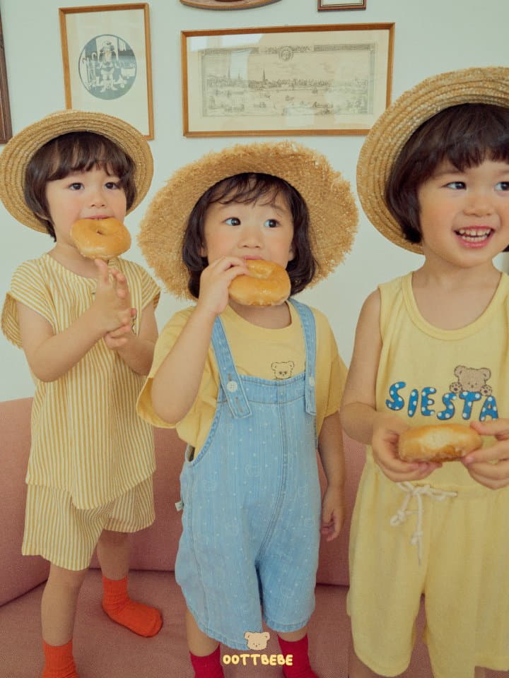 Oott Bebe - Korean Children Fashion - #childofig - Straw Hat 52cm~ 54cm  - 3