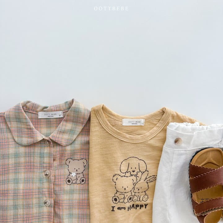 Oott Bebe - Korean Children Fashion - #childrensboutique - Coou Check Shirt - 6