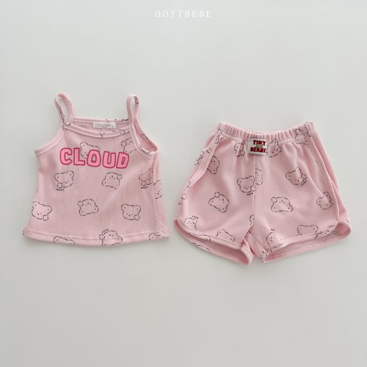 Oott Bebe - Korean Children Fashion - #designkidswear - Cloud Waffle Shorts - 11