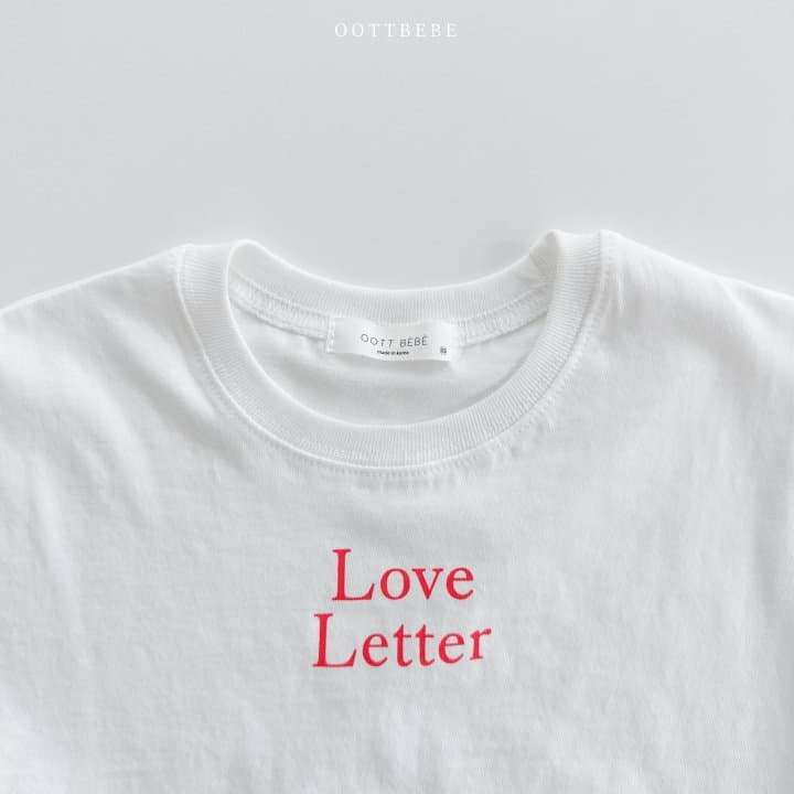 Oott Bebe - Korean Children Fashion - #fashionkids - Love Letter Sleeveless - 9