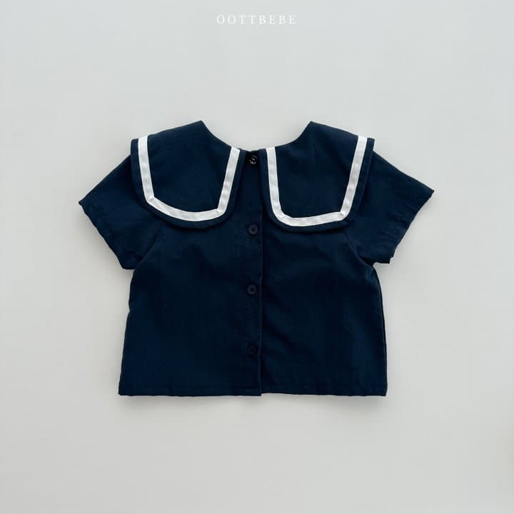 Oott Bebe - Korean Children Fashion - #kidsshorts - Marine Bear Blouse - 8