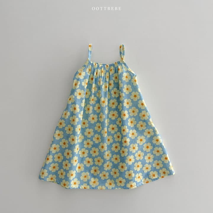 Oott Bebe - Korean Children Fashion - #littlefashionista - Garden SLEeveless One-piece