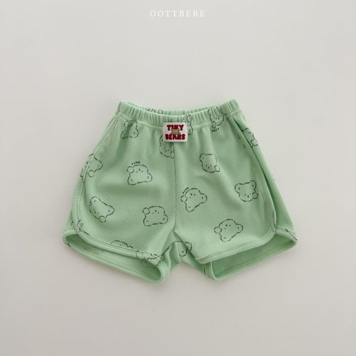 Oott Bebe - Korean Children Fashion - #magicofchildhood - Cloud Waffle Shorts - 3