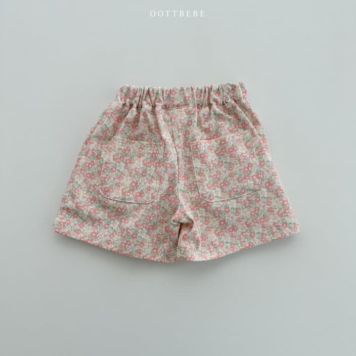 Oott Bebe - Korean Children Fashion - #minifashionista - Flower Pintuck Shorts - 11