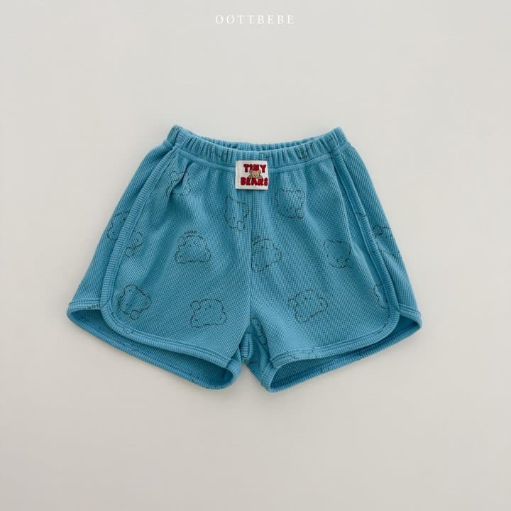 Oott Bebe - Korean Children Fashion - #magicofchildhood - Cloud Waffle Shorts - 4