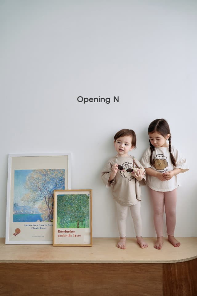 Opening & - Korean Children Fashion - #kidzfashiontrend - Puppy Paint Tee - 4