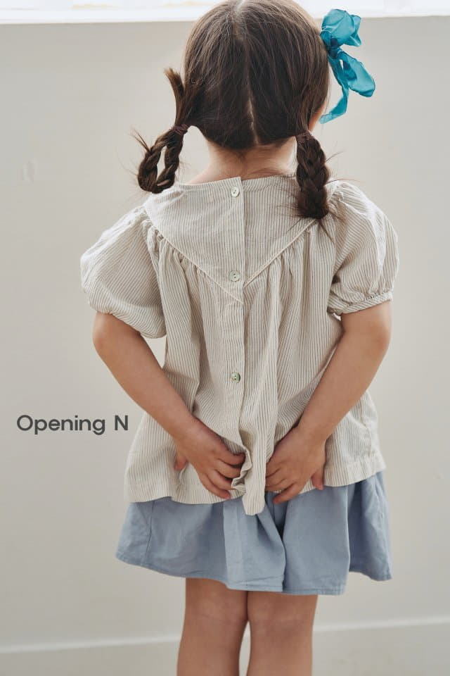 Opening & - Korean Children Fashion - #Kfashion4kids - Classic Line Blouse - 3