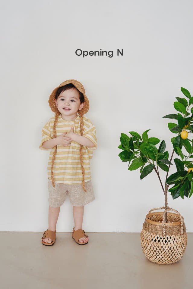 Opening & - Korean Children Fashion - #childofig - Sha Slub Pants - 11