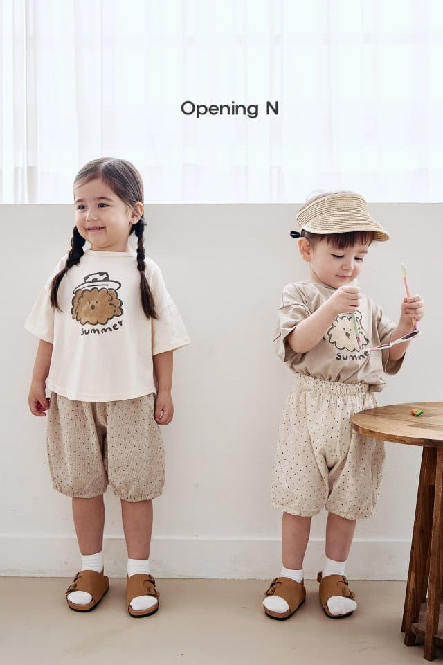 Opening & - Korean Children Fashion - #childofig - Bonbon Dot Pants - 9