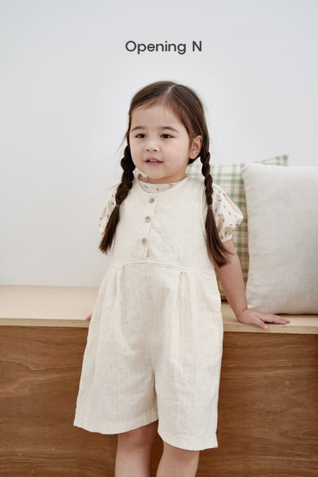 Opening & - Korean Children Fashion - #childrensboutique - Lip Overalls - 10