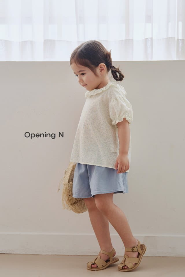 Opening & - Korean Children Fashion - #childrensboutique - Small Flower Blouse - 6