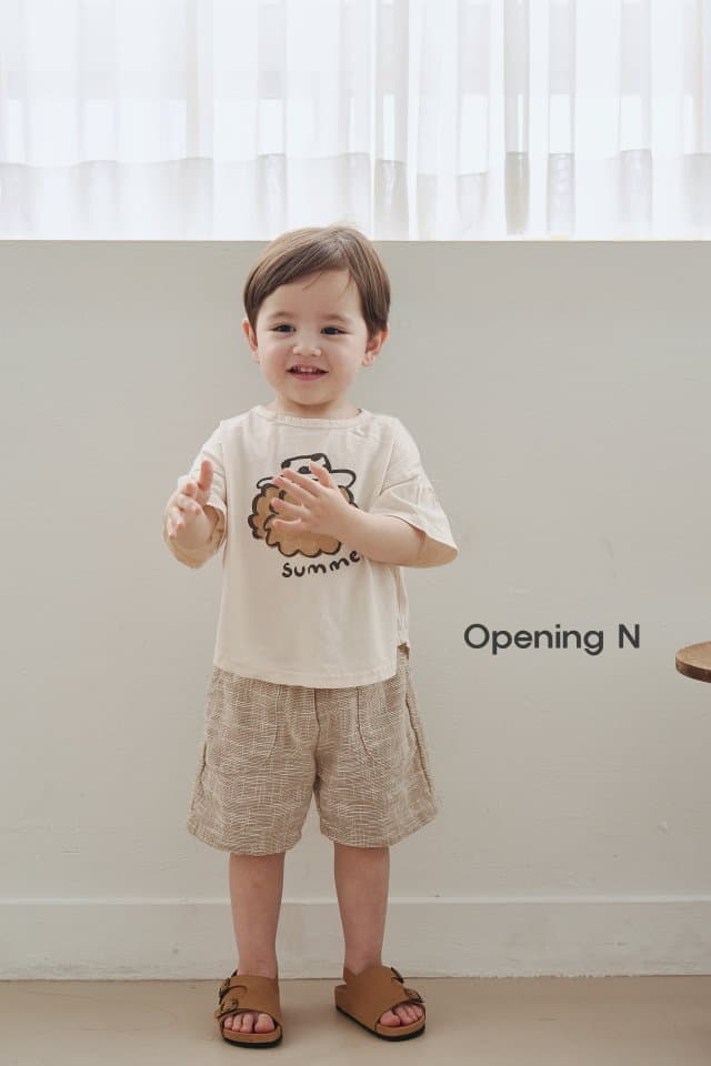 Opening & - Korean Children Fashion - #childrensboutique - Sha Slub Pants - 12