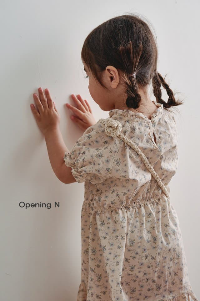 Opening & - Korean Children Fashion - #childrensboutique - Lilly One-piece - 6
