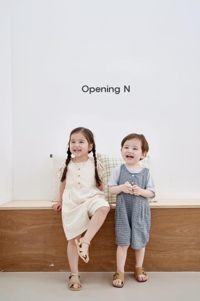 Opening & - Korean Children Fashion - #designkidswear - Lip Overalls - 11