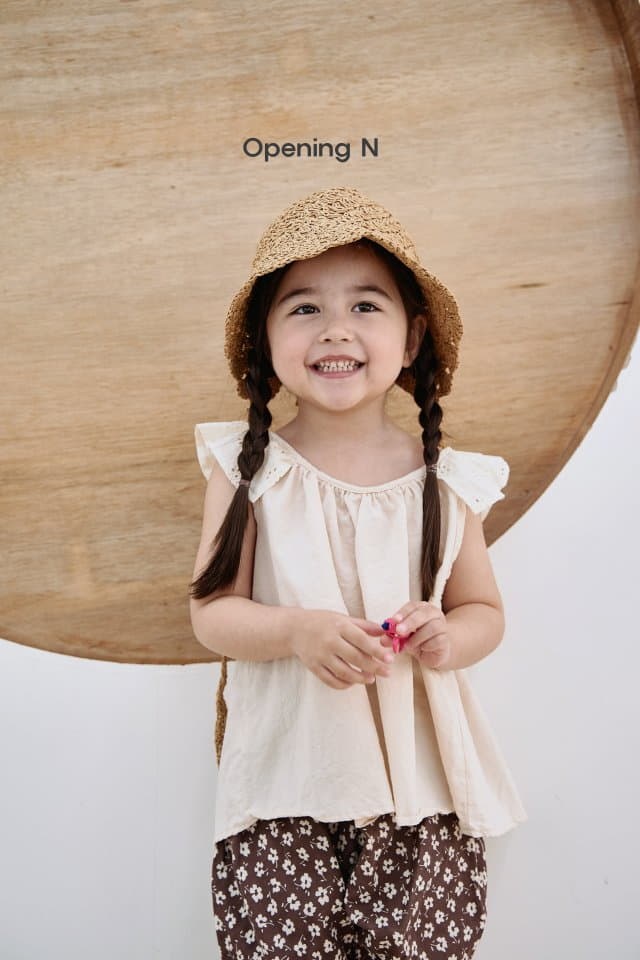 Opening & - Korean Children Fashion - #designkidswear - Angel Sleeveless Blouse - 5