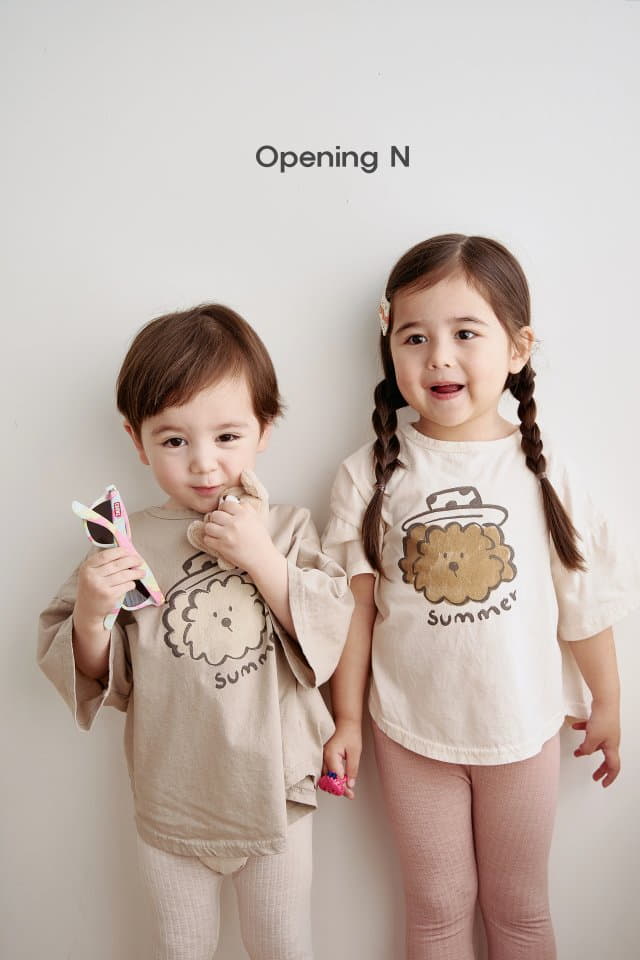 Opening & - Korean Children Fashion - #designkidswear - Skin Leggings