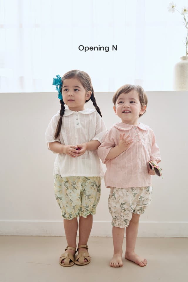 Opening & - Korean Children Fashion - #discoveringself - Haize Vlouse