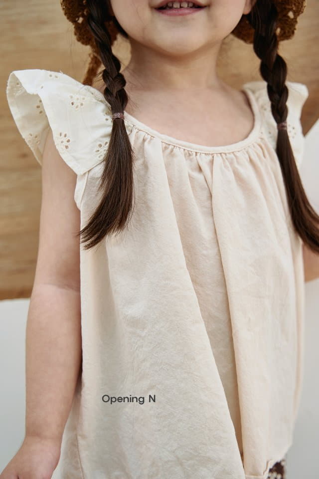 Opening & - Korean Children Fashion - #discoveringself - Angel Sleeveless Blouse - 6