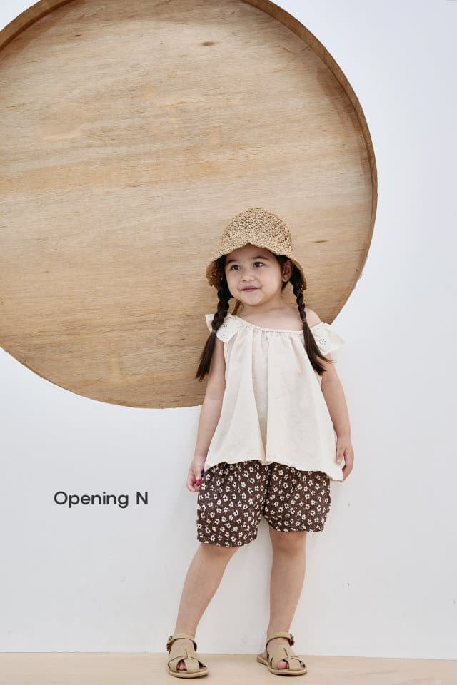 Opening & - Korean Children Fashion - #fashionkids - Pure Flower Pants