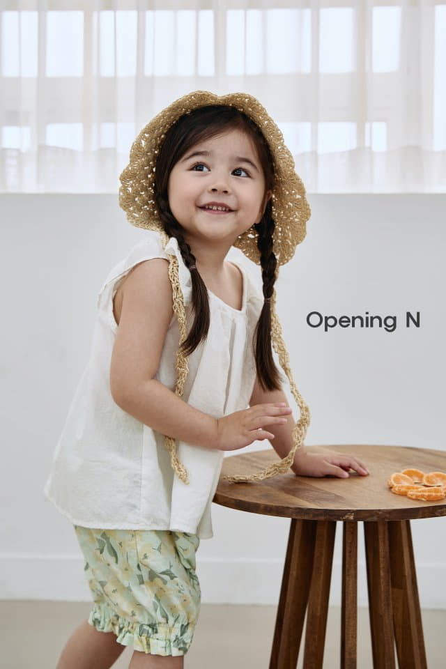 Opening & - Korean Children Fashion - #fashionkids - Angel Sleeveless Blouse - 7