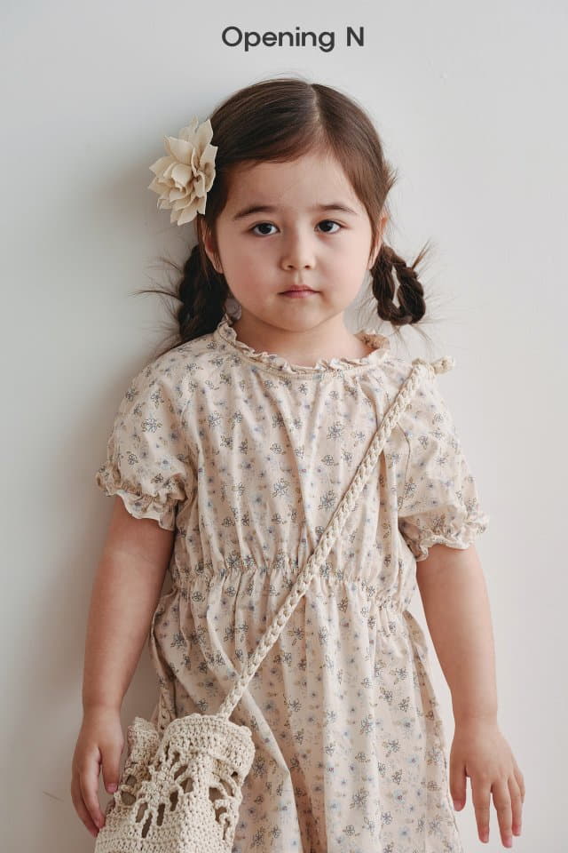 Opening & - Korean Children Fashion - #fashionkids - Lilly One-piece - 9