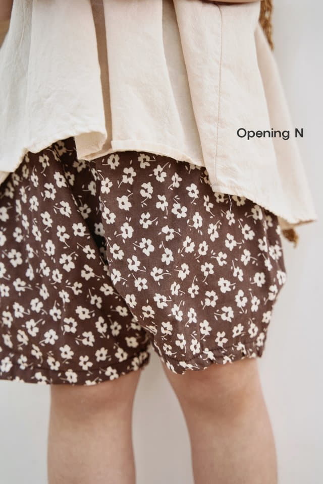 Opening & - Korean Children Fashion - #kidsshorts - Pure Flower Pants - 2