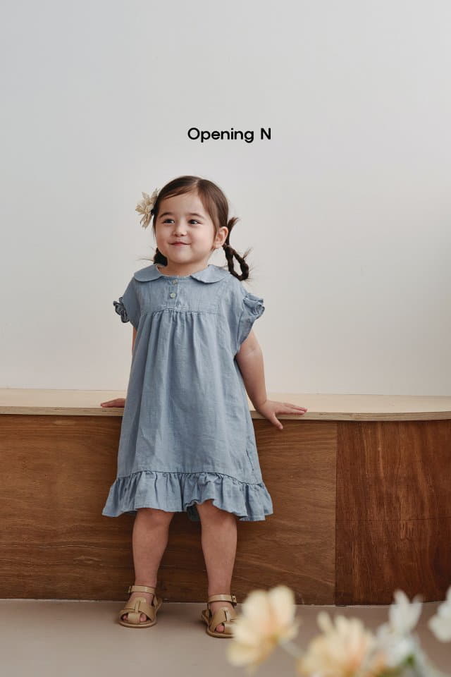Opening & - Korean Children Fashion - #kidsshorts - Linen Classic One-piece - 9
