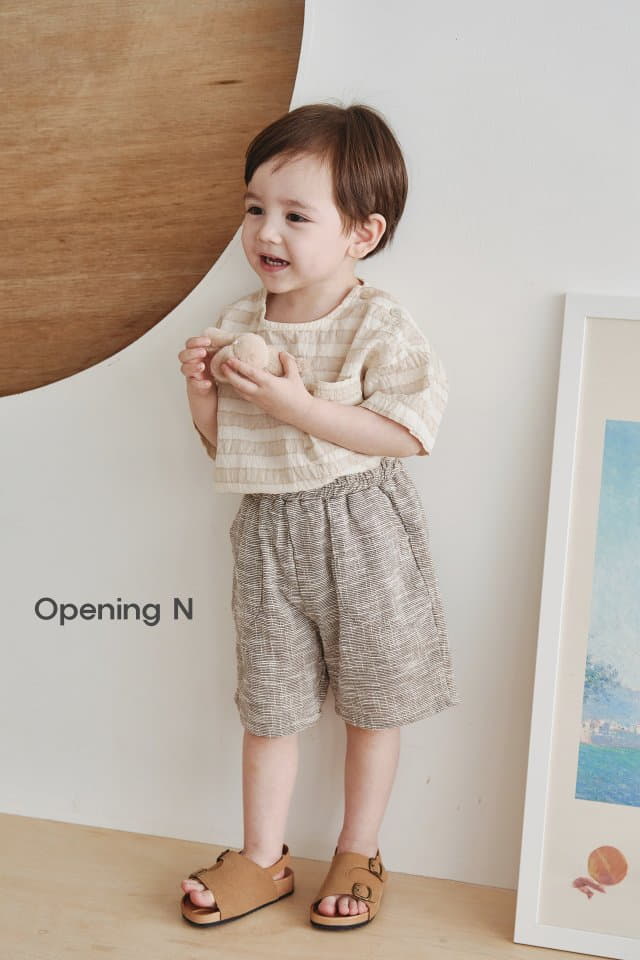 Opening & - Korean Children Fashion - #kidsstore - Sha Slub Pants - 3