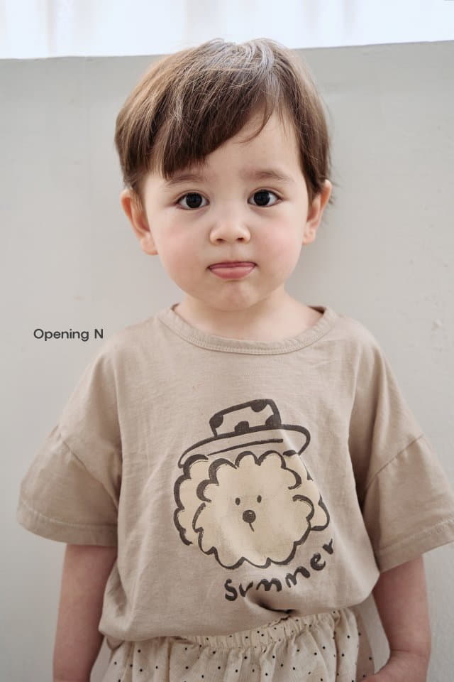 Opening & - Korean Children Fashion - #kidzfashiontrend - Puppy Paint Tee - 3