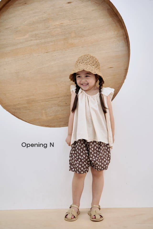 Opening & - Korean Children Fashion - #kidzfashiontrend - Angel Sleeveless Blouse - 10