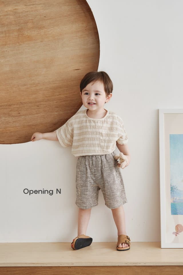 Opening & - Korean Children Fashion - #kidsstore - Sha Slub Pants - 4