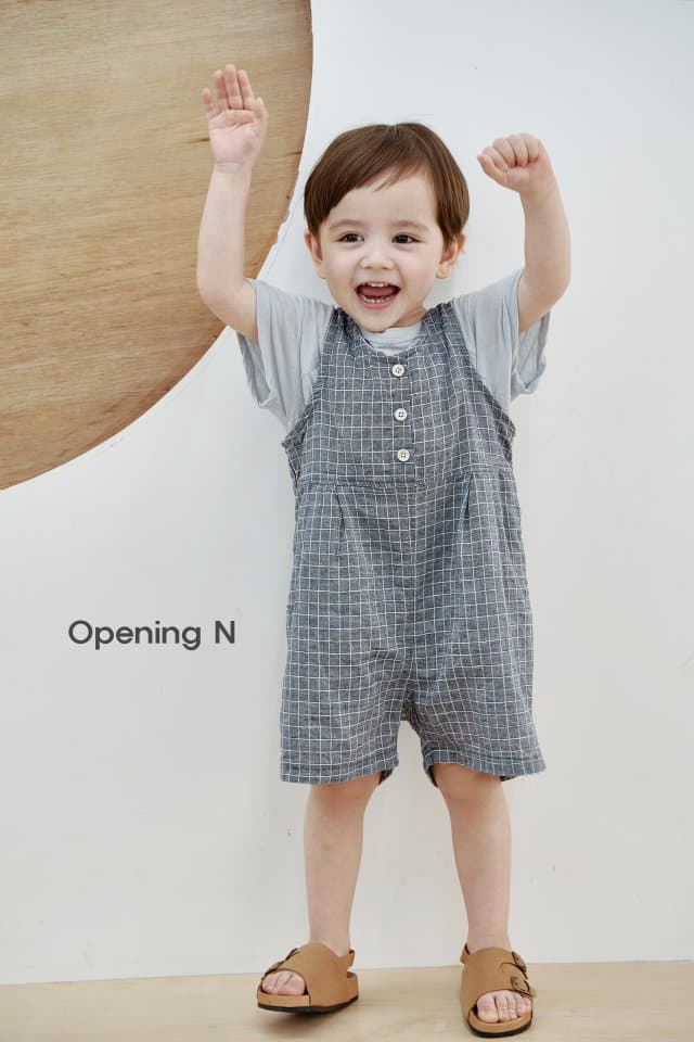 Opening & - Korean Children Fashion - #littlefashionista - Lip Overalls - 2