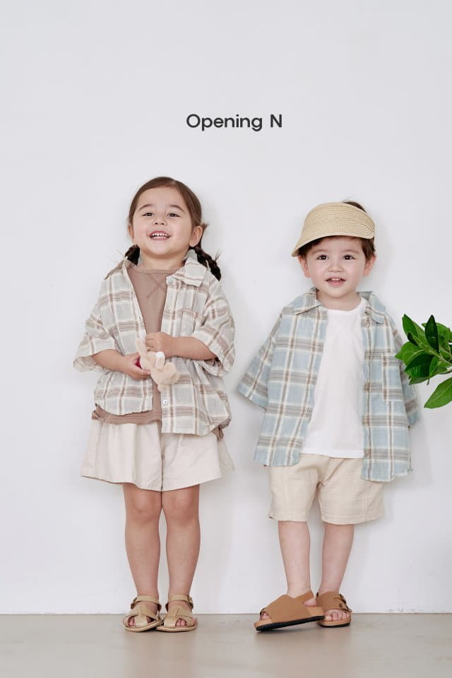 Opening & - Korean Children Fashion - #littlefashionista - Ani Day Shirt - 11